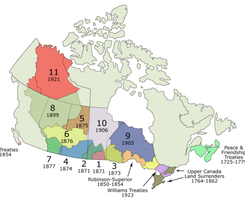 Historical Numbered Treaties of Canada